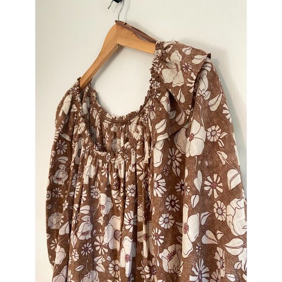 Free People Miss Daisy Printed Top NWOT Size SMALL - Picture 4 of 7